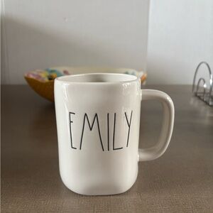 Ray Dunn Emily name coffee mug